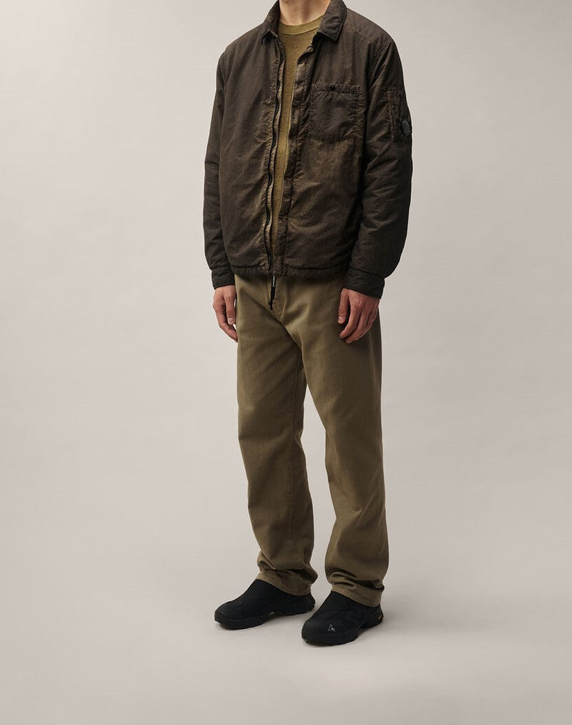 C.P. Company Flatt Nylon Lens Re-Colour Overshirt Re-Color Brown – photo 5 – Dewachter Montpellier