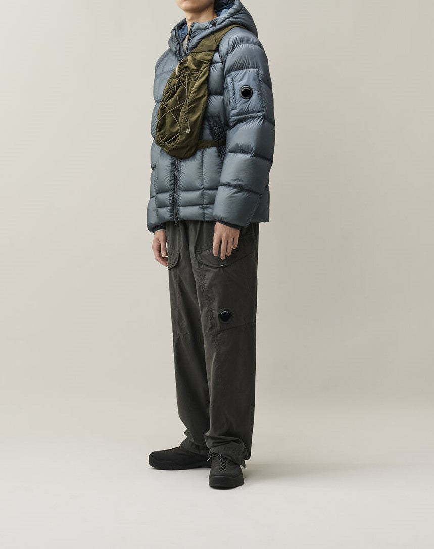 C.P. Company D.D. Shell Hooded Puffer Jacket Orion Blue – photo 7 – Dewachter Montpellier