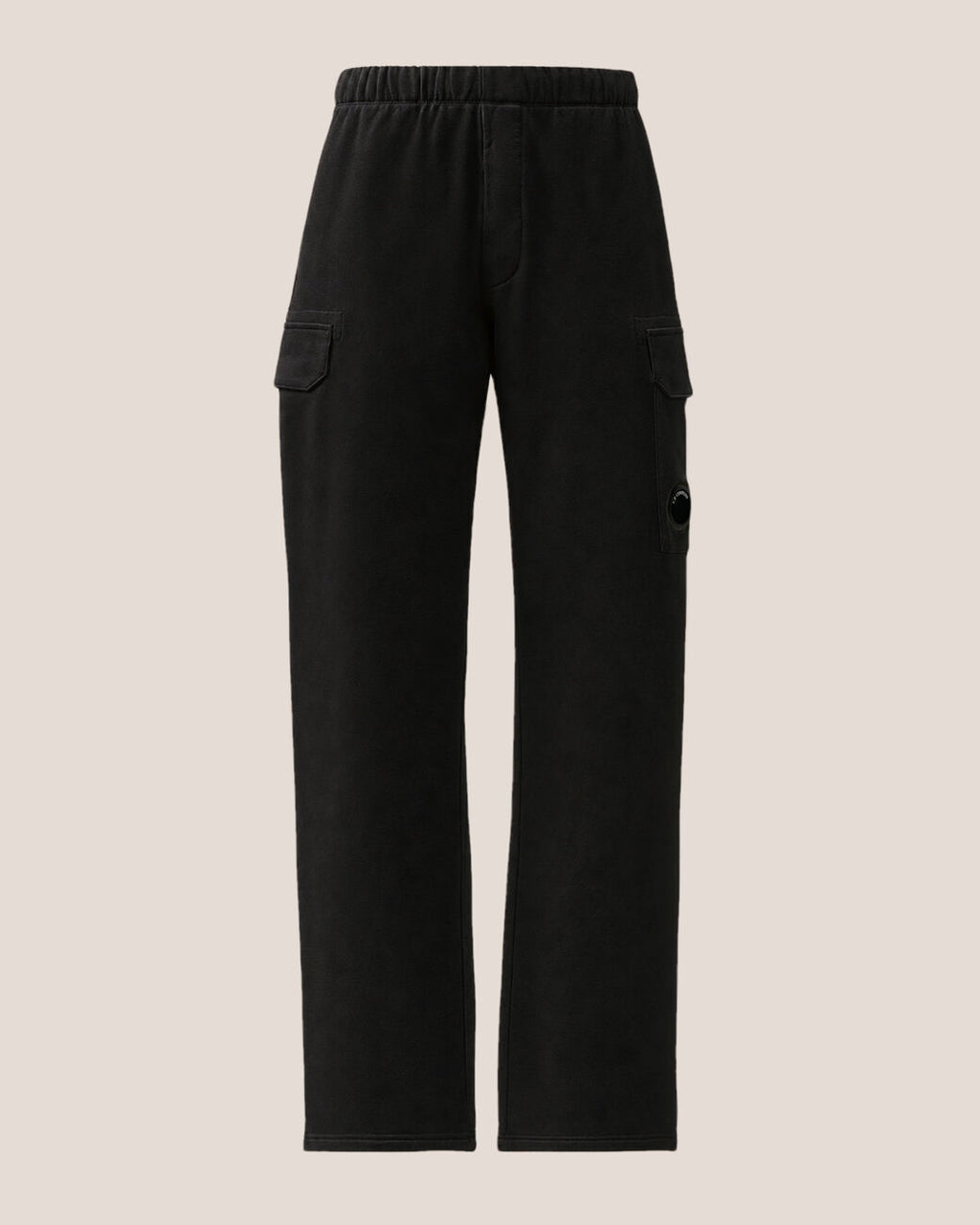 C.P. Company Diagonal Raised Fleece Lens Cargo Sweatpants Black – photo 1 – Dewachter Montpellier