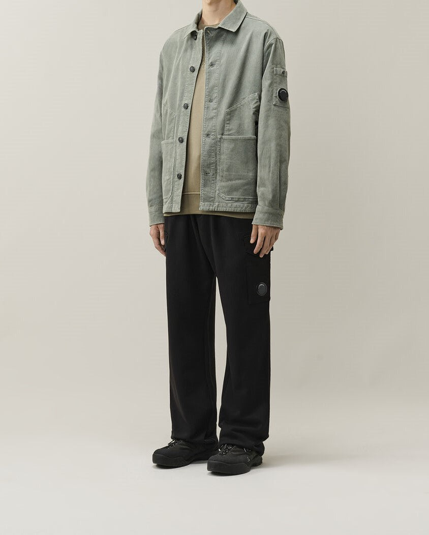 C.P. Company Diagonal Raised Fleece Lens Cargo Sweatpants Black – photo 6 – Dewachter Montpellier