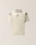 C.P. Company 24/1 Jersey Short Sleeve Chest Logo T-Shirt Silver Birch – photo 1 – Dewachter Montpellier
