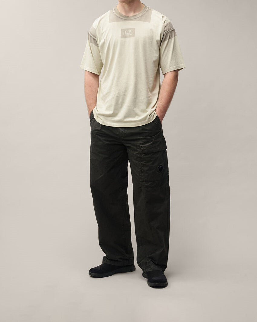 C.P. Company 24/1 Jersey Short Sleeve Chest Logo T-Shirt Silver Birch – photo 5 – Dewachter Montpellier