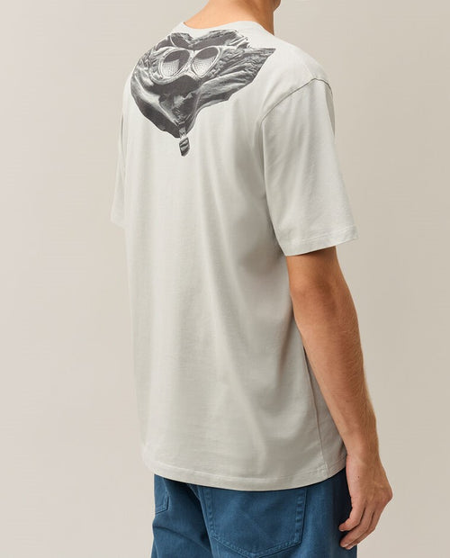 C.P. Company 30/1 Jersey Short Sleeve Goggle T-Shirt Flint Grey – photo 2 – Dewachter Montpellier
