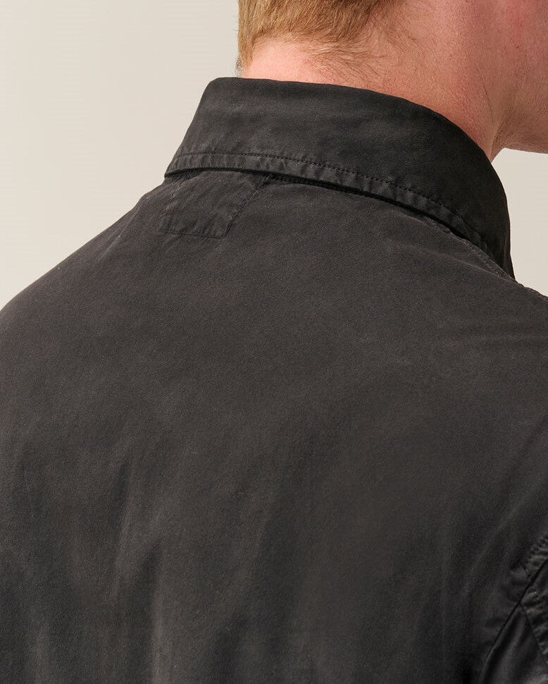 C.P. Company Organic Gabardine Zipped Lens Overshirt Black – photo 5 – Dewachter Montpellier