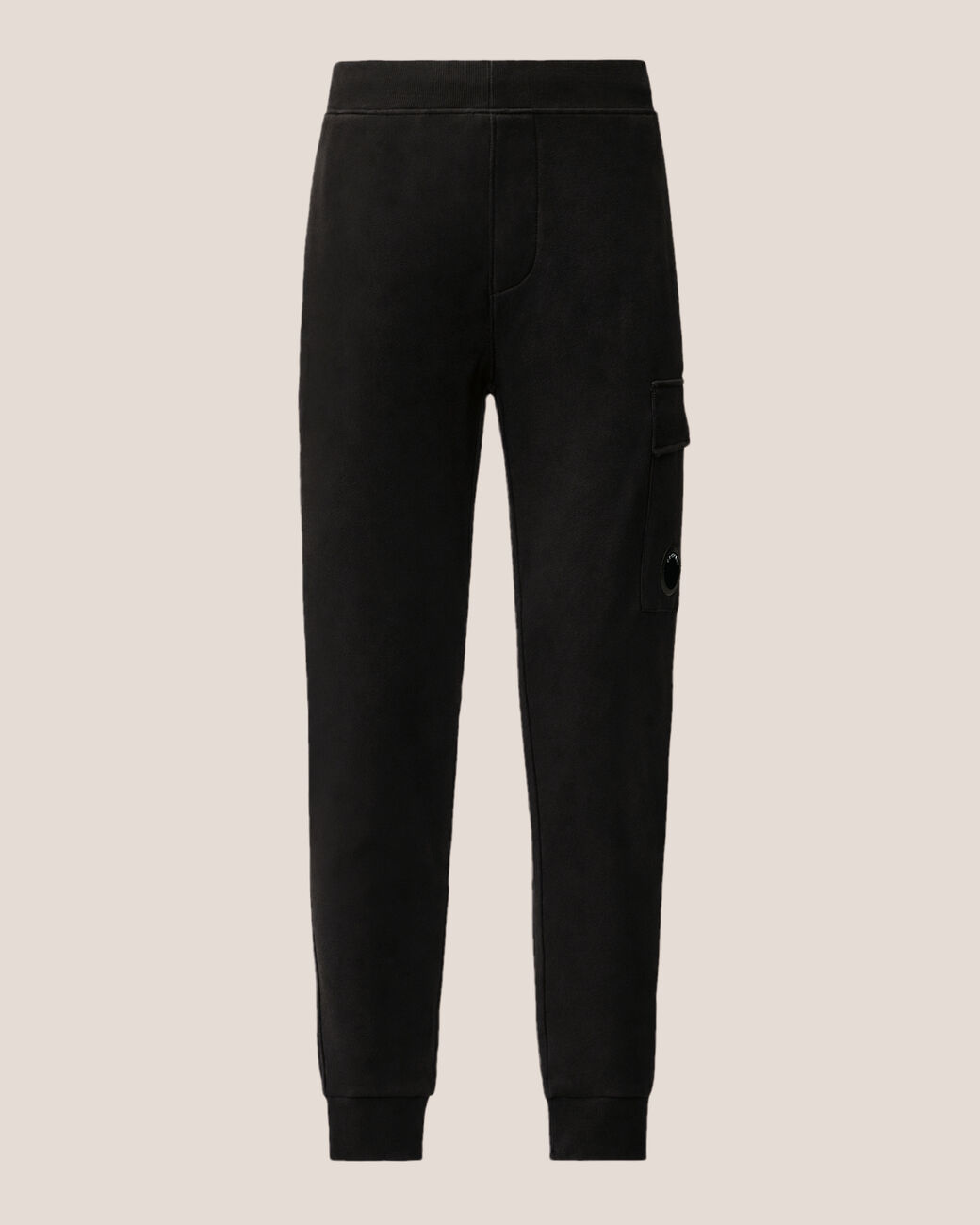C.P. Company Diagonal Raised Fleece Lens Sweatpants Black – photo 1 – Dewachter Montpellier