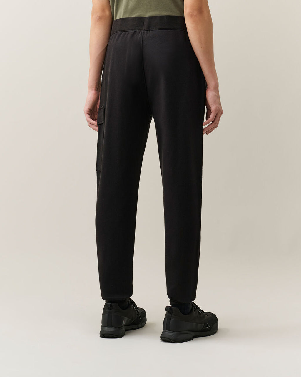 C.P. Company Diagonal Raised Fleece Lens Sweatpants Black – photo 3 – Dewachter Montpellier