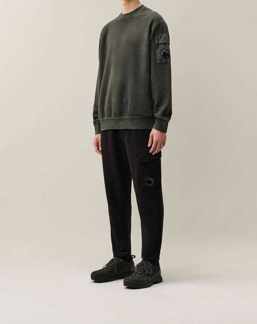 C.P. Company Diagonal Raised Fleece Lens Sweatpants Black – photo 6 – Dewachter Montpellier
