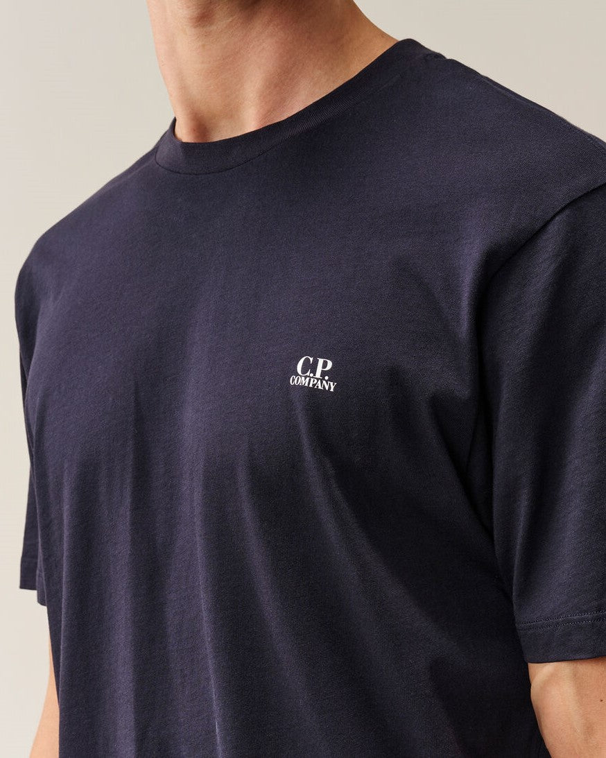 C.P. Company 30/1 Jersey Short Sleeve Goggle T-Shirt Total Eclipse – photo 11 – Dewachter Montpellier