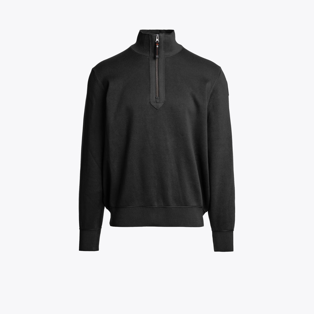 Parajumpers Basic Scoe - Cardigan demi-zip Black – photo 1 – Dewachter Montpellier