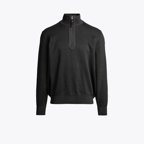 Parajumpers Basic Scoe - Cardigan demi-zip Black – photo 1 – Dewachter Montpellier