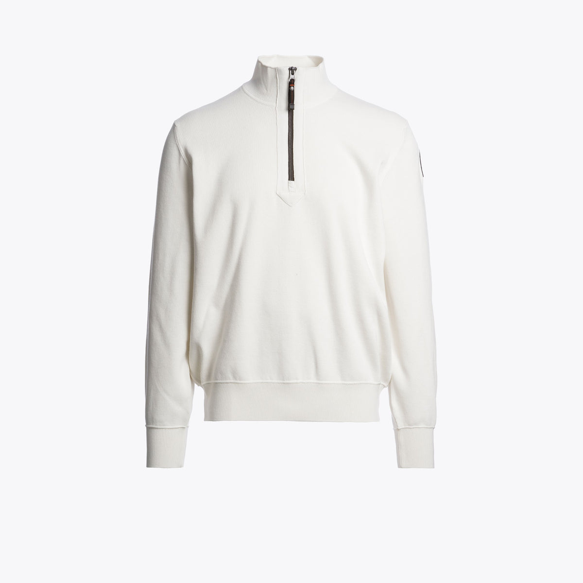 Parajumpers Basic Scoe - Cardigan demi-zip Warm Ivory – photo 4 – Dewachter Montpellier