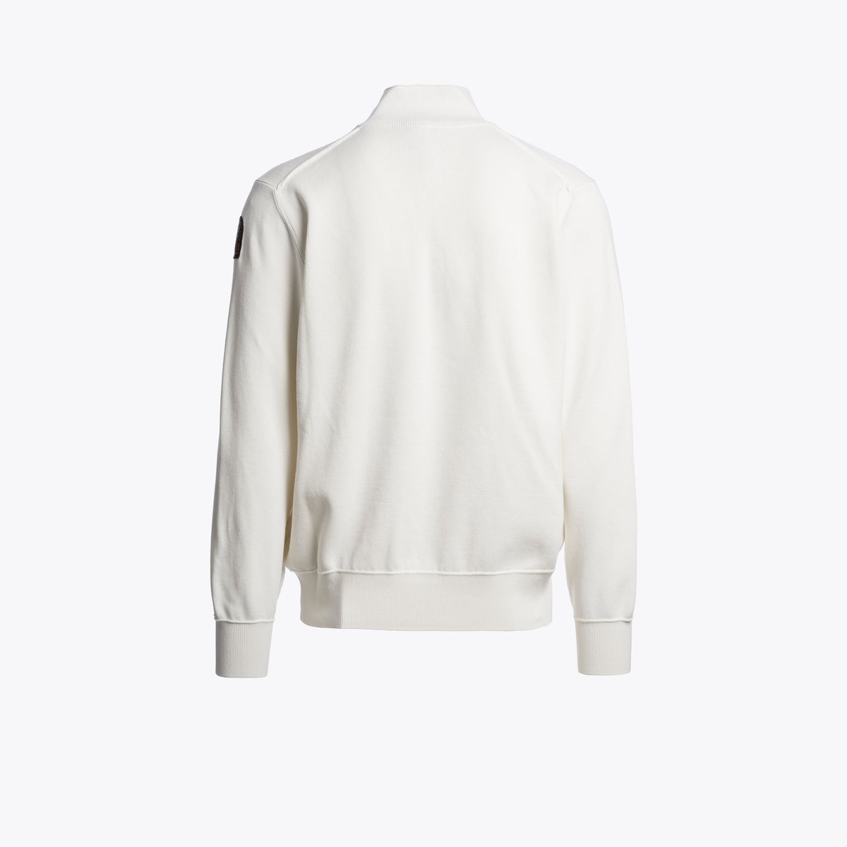 Parajumpers Basic Scoe - Cardigan demi-zip Warm Ivory – photo 6 – Dewachter Montpellier