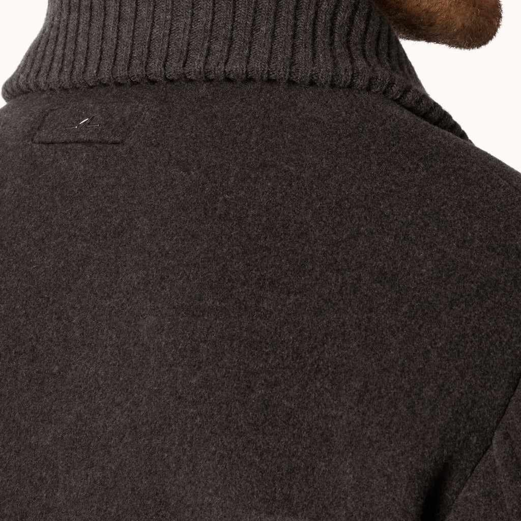 Wool and Cashmere Bomber Jacket