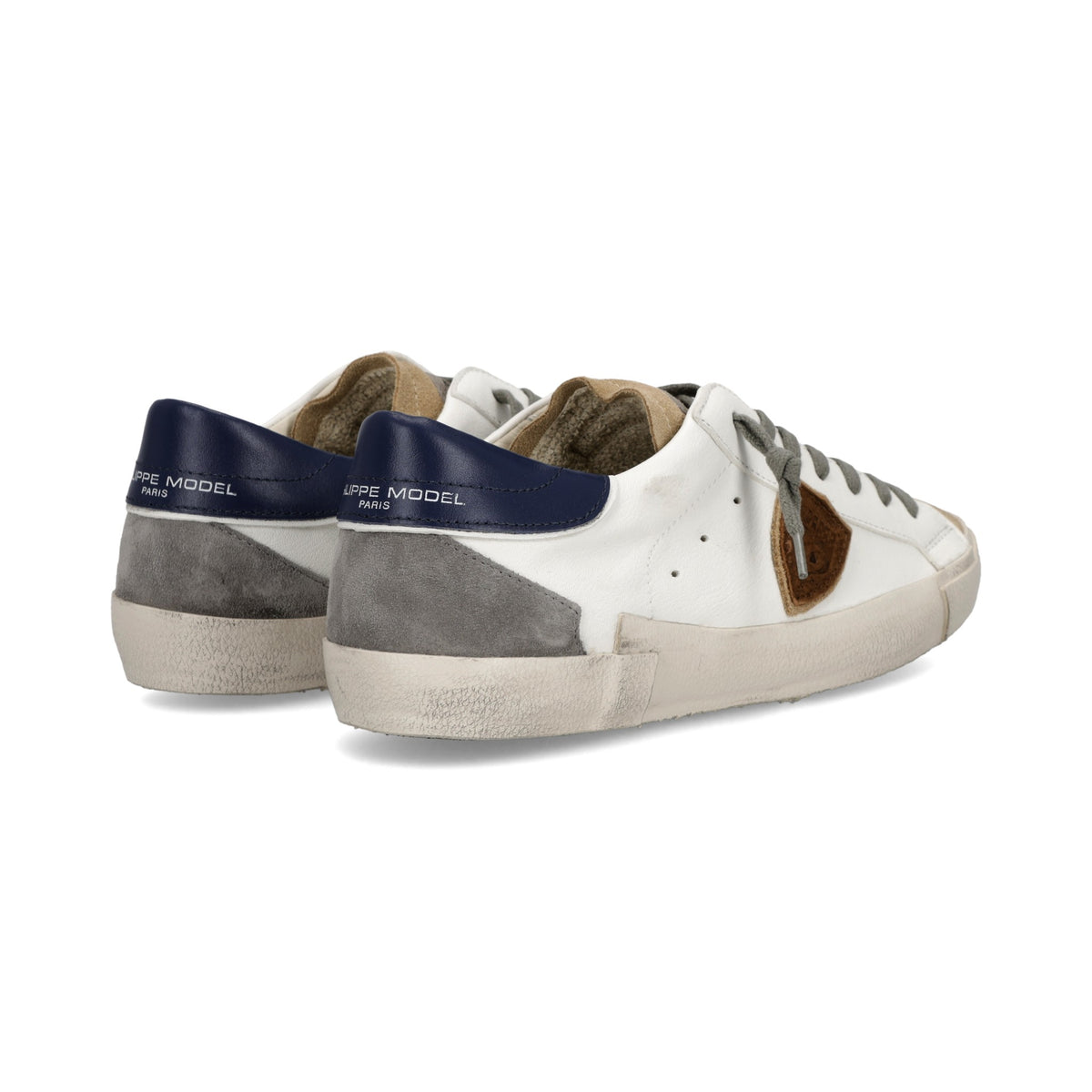 Philippe Model Sneakers Prsx Men, White Blue Grey – photo 3 – Dewachter Montpellier