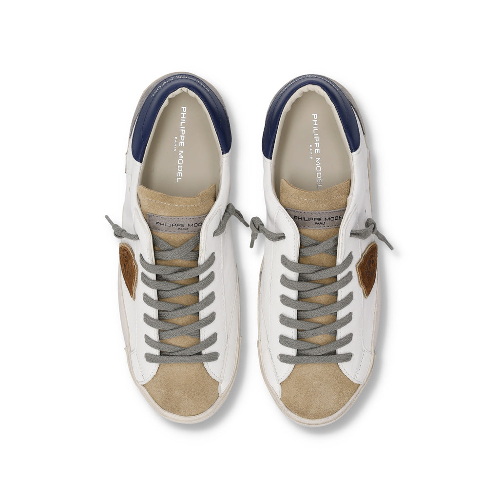 Philippe Model Sneakers Prsx Men, White Blue Grey – photo 4 – Dewachter Montpellier