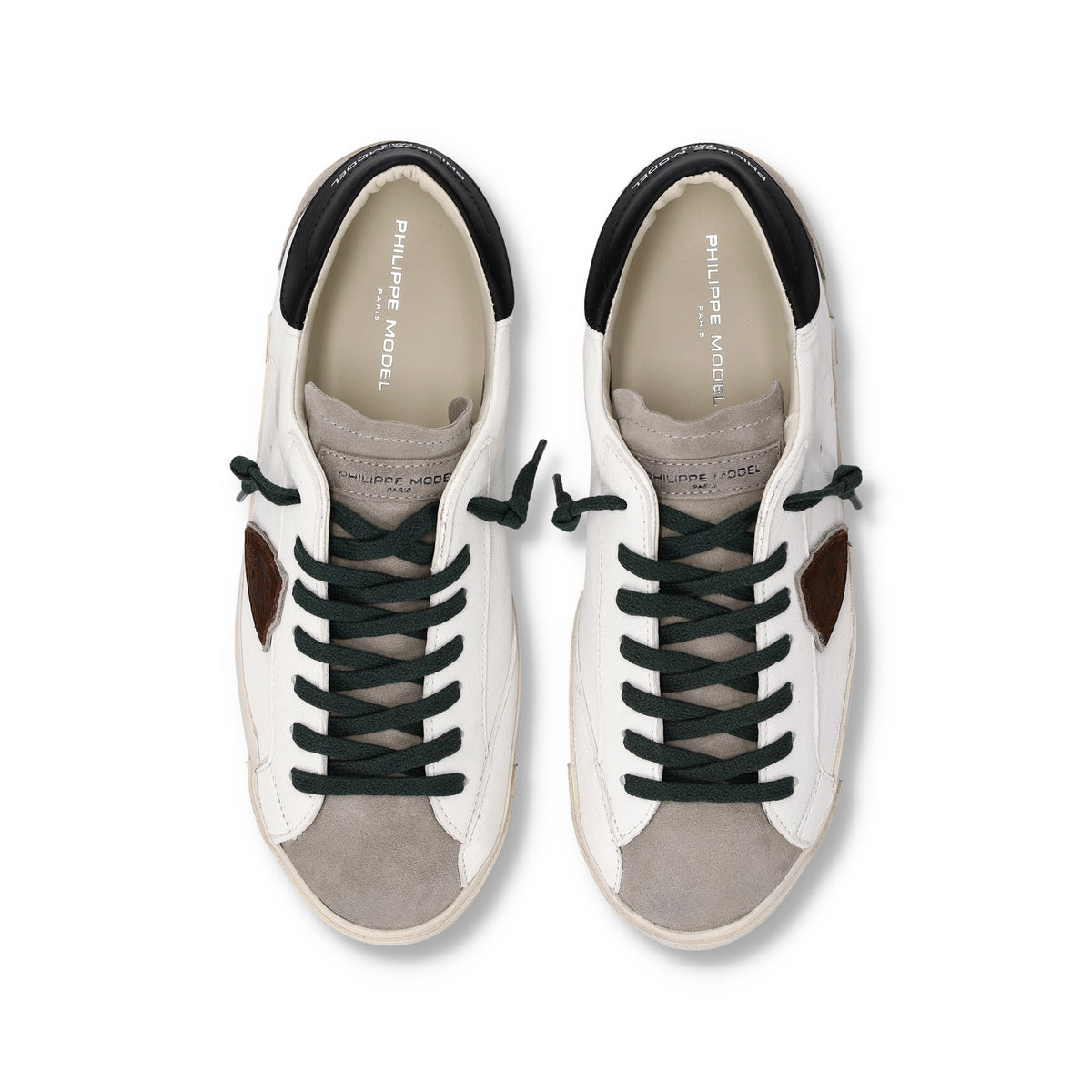 Philippe Model Sneakers Prsx Men, White Black Grey – photo 4 – Dewachter Montpellier